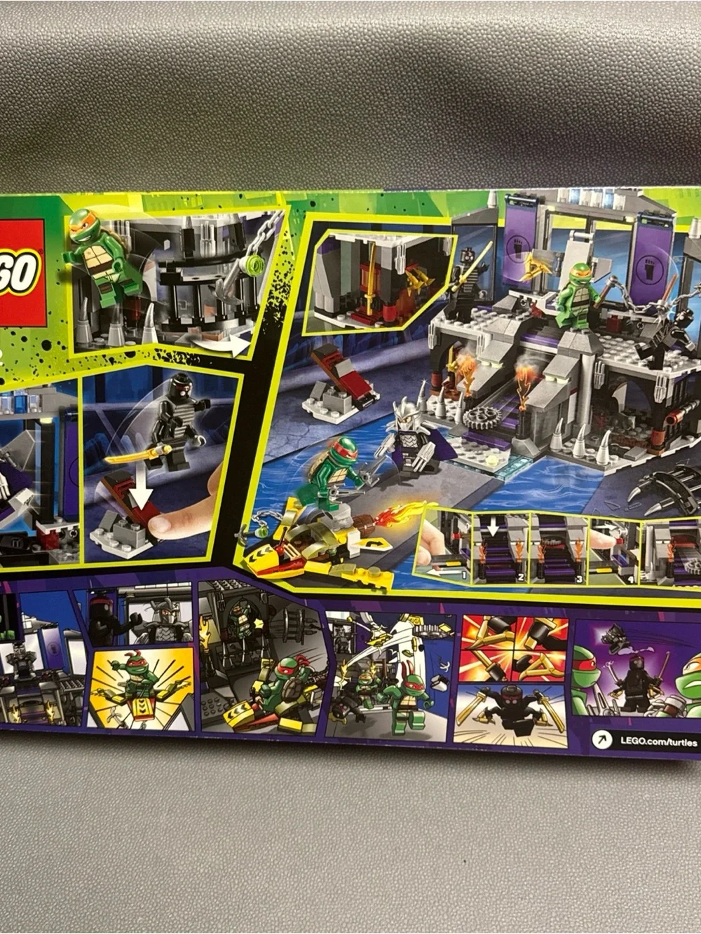LEGO Teenage Mutant Ninja Turtles: Shredder's Lair Rescue (79122) New 478pc Set